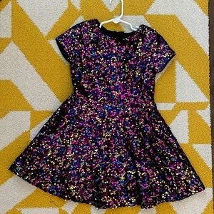 Gap kids girls sequin PARTY dress
